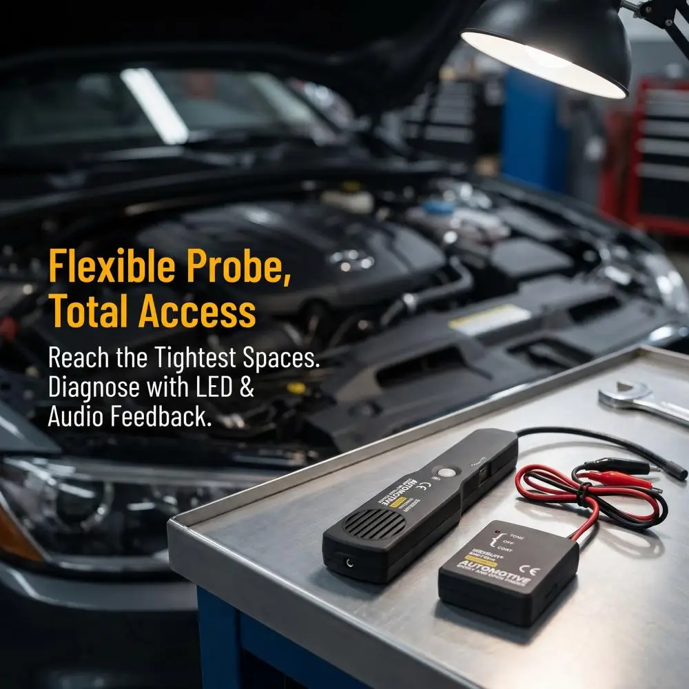 【Buy Now】EM415 PRO Car Wire Tracker, Find Hidden Broken & Short Wires, 6-42V Automotive Circuit Diagnostic Tester for DIY & Wor