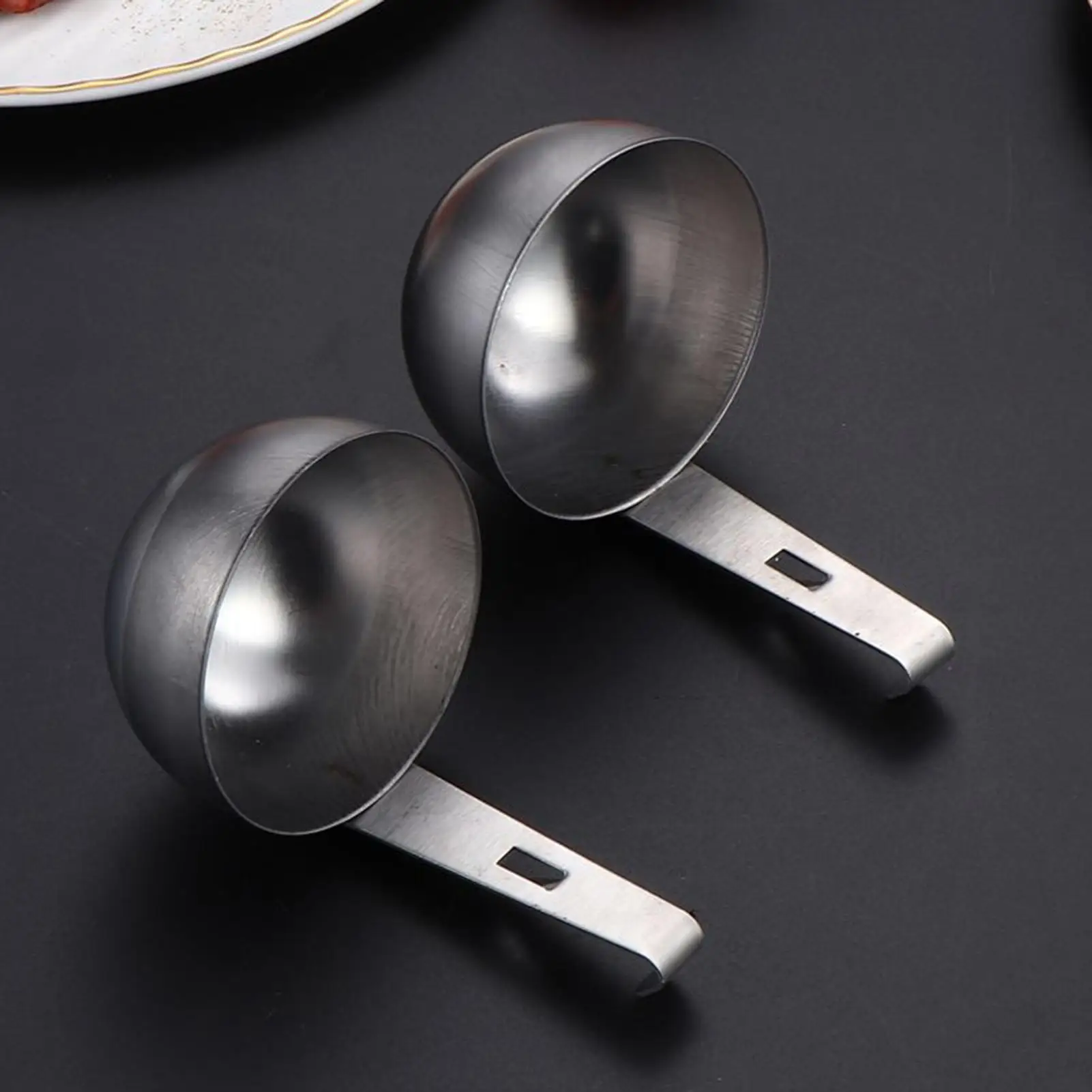 Egg Poacher Stainless Steel Egg Poacher Nonstick Egg Boiling Heating Mold with Hanger Hook Kitchen Steaming Tools Kitchen Suppli