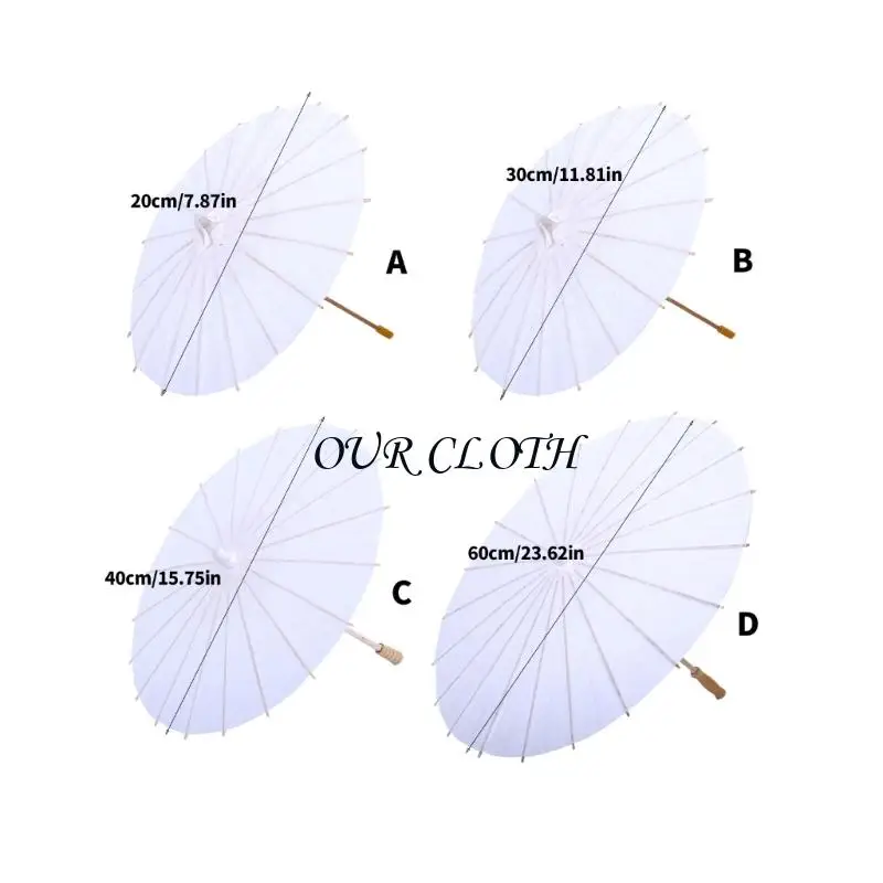 Paper paraplu Kids Craft Activity Creative Tekening Waterbestendige ambachtsprojecten Y1AC