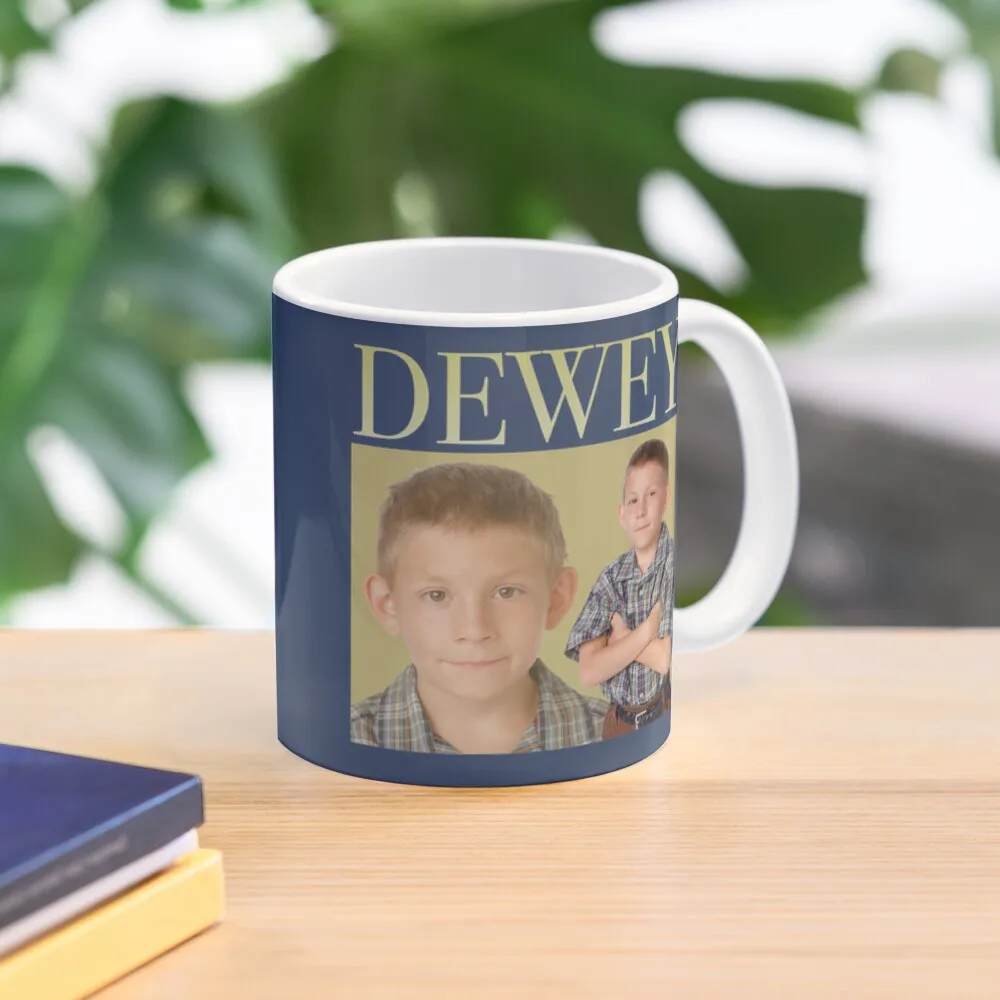 Cadeau De Jour Dewey Malcolm In The Midd  Mug Design Tea Coffee Image Simple Cup Picture Gifts Printed Handle Round Drinkware