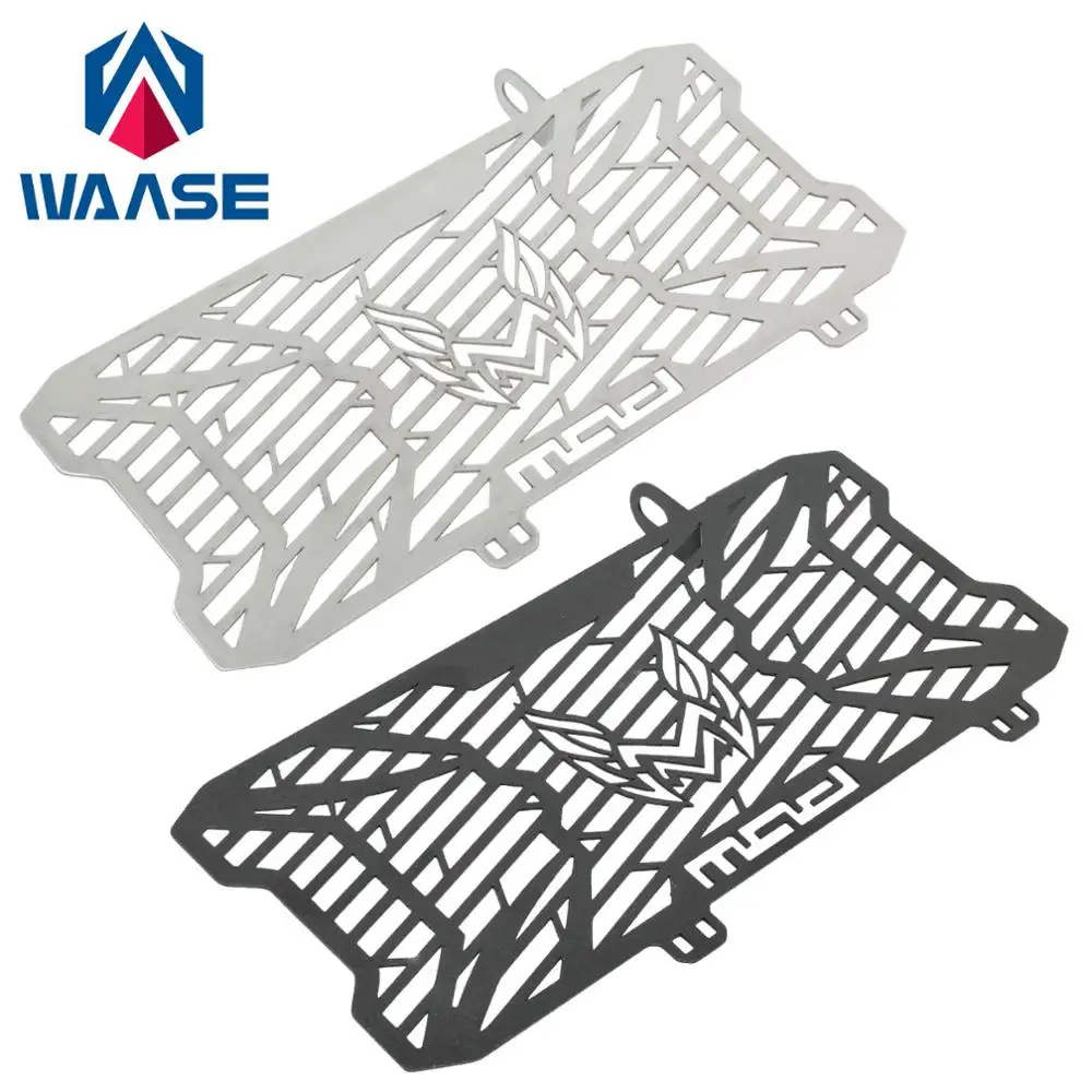 waase Motorcycle Radiator Water Cooler Grille Guard Cover Protector Steel For YAMAHA MT15 MT-15 M-SLAZ 150 2018 2019 2020 2021