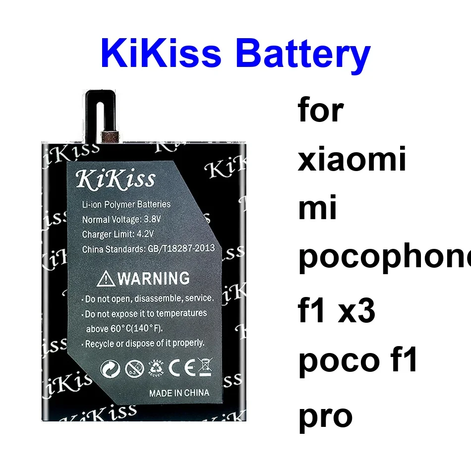 

Mobile Phone Battery High-Efficiency BN61 BN57 BM4E 5400-7000Mah For Xiaomi MI Pocophone F1 X3 Poco Pro