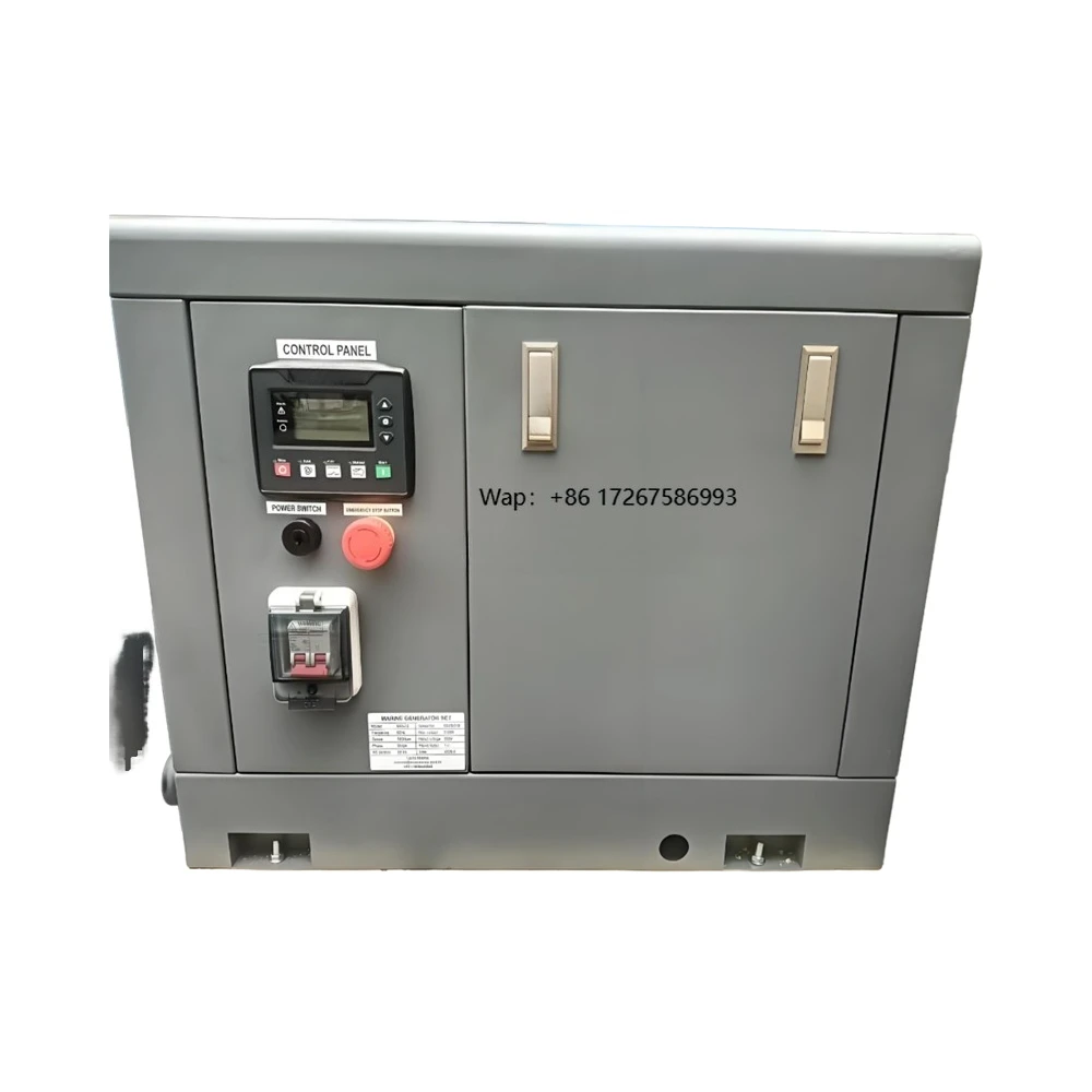 8KW 9KW 10KW 120V 220V Fischer Marine Generator Set Sea Water Cooling Generators for Boat Yacht