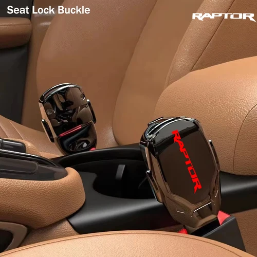 Imagen 2 del producto Clip para cinturón de seguridad de coche, enchufe de extensión, hebilla de bloqueo de asiento de seguridad para Ranger Raptor Wildtrak 2023 T6 XLT T7 T8 XLS 4X4 2019