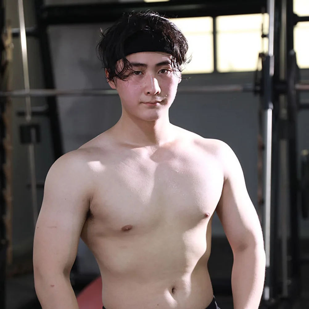 

3Pcs Sports Hairband Breathable Elastic Headband Sweat Absorbing Running Fitness Yoga Exercise Hair Band Breathable Headband