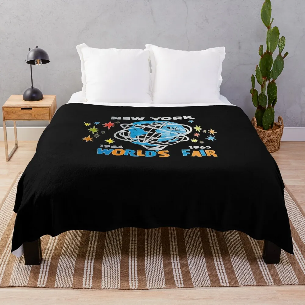 

New-York-World's-Fair-1964-1965-T-shirt Throw Blanket heavy to sleep Sofa Quilt Blankets