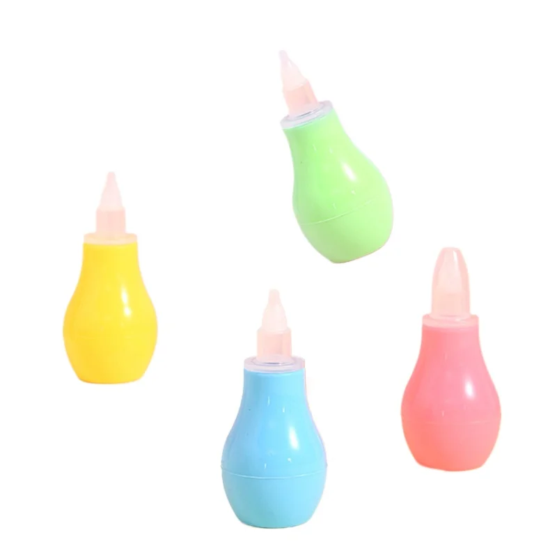 1pc Baby Manual Nasal Aspirator Airpump Style Snot Cleaner Infant Booger Aspirator Items for Baby Health Care Supplies