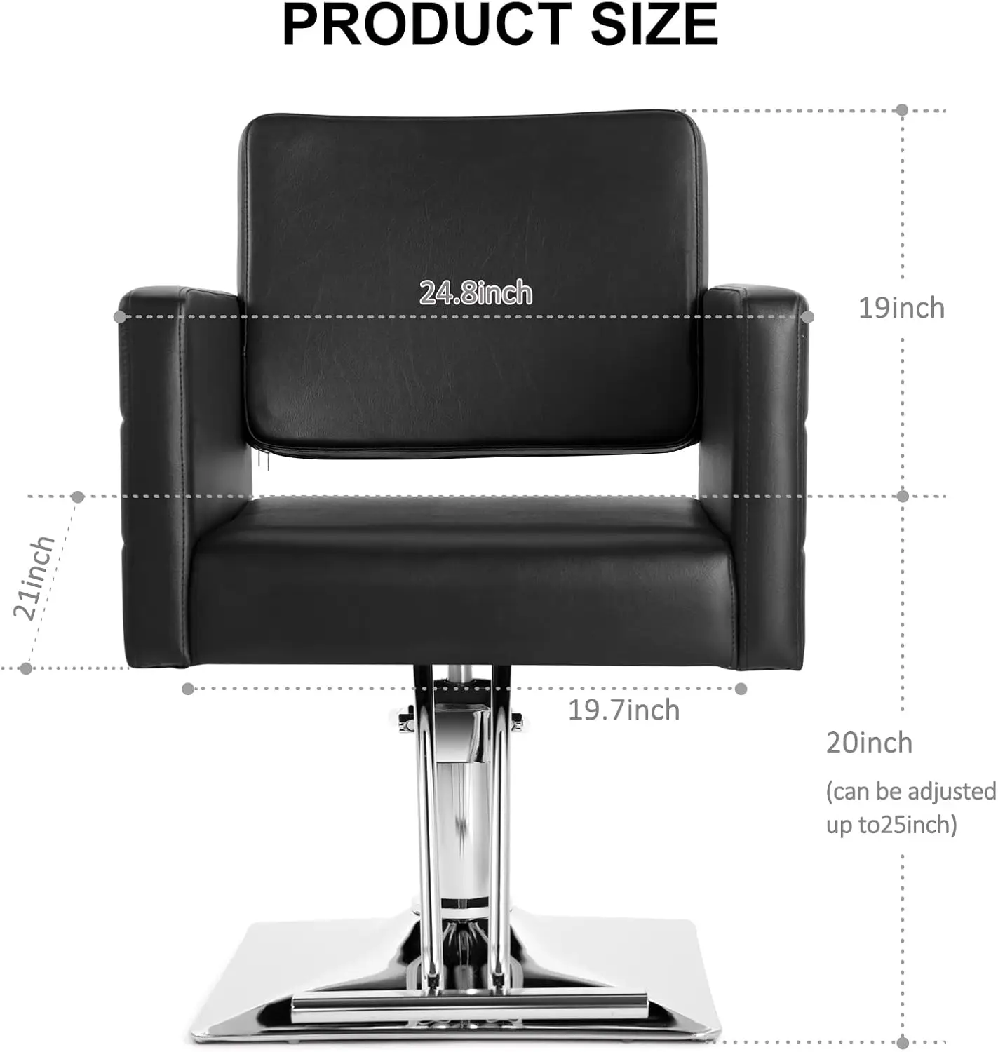 Artist hand Salon Chair for Hair Stylist, Beauty Hydraulic Styling Barber Chair Spa Equipment ck