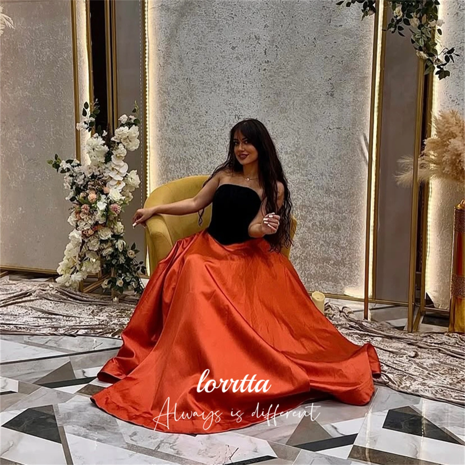 

Lorrtta Customized Prom Dress for Wedding Guest Elegant Sharon Happy Evening Dresses Special Occasion Dress Party Dresses