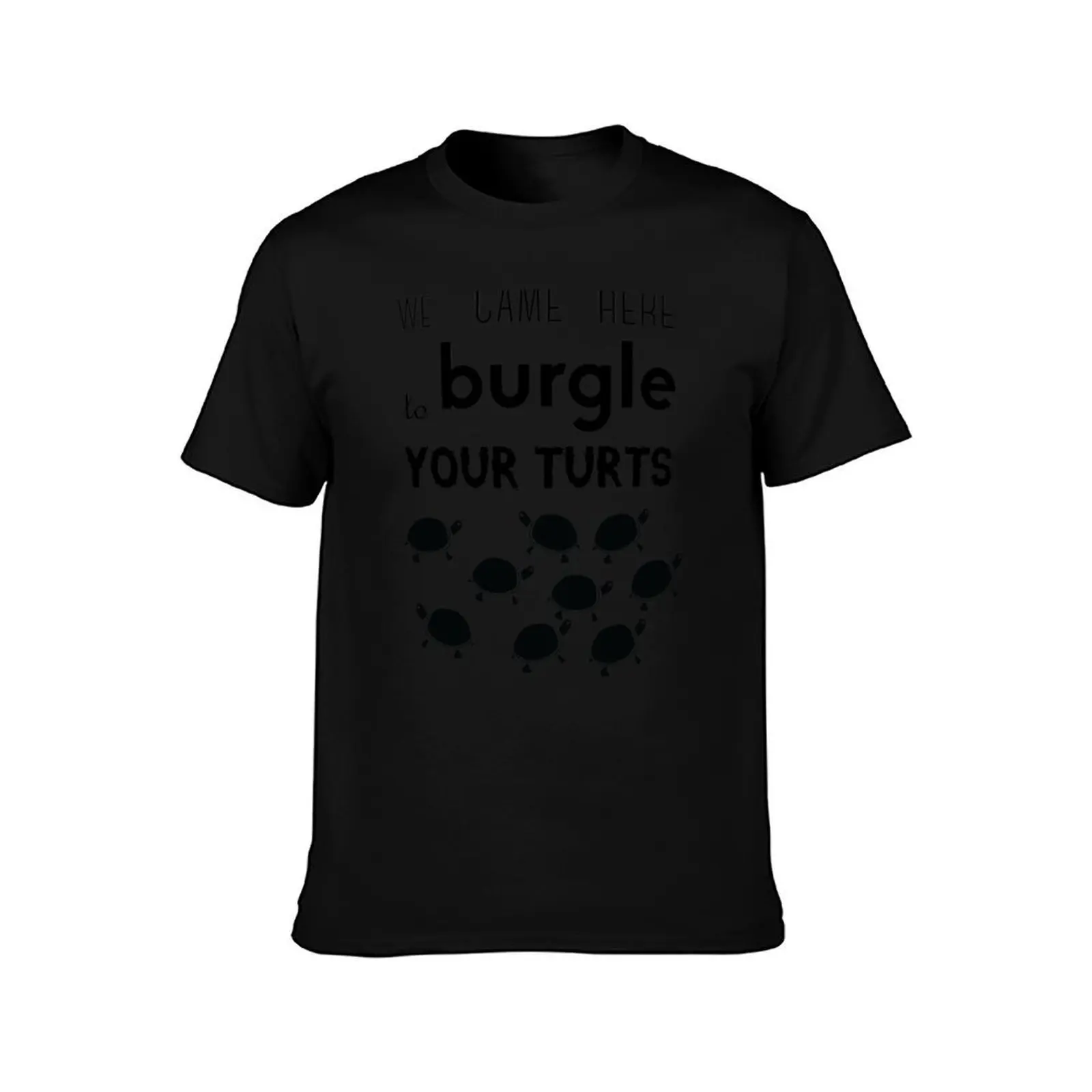 your turts T-Shirt Summer Casual Cotton Tee Oversized Streetwear Tops Vintage Graphic Print Loose Fit Short Sleeve
