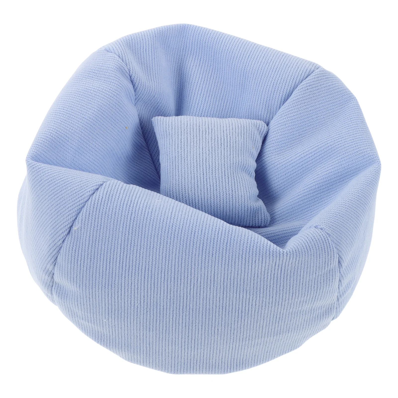 

1pcs Mini Sofa Seat: Compact Bean Bag Chair For House Soft Miniature Couch For Desk Shelf Car Dashboard Display, Collection