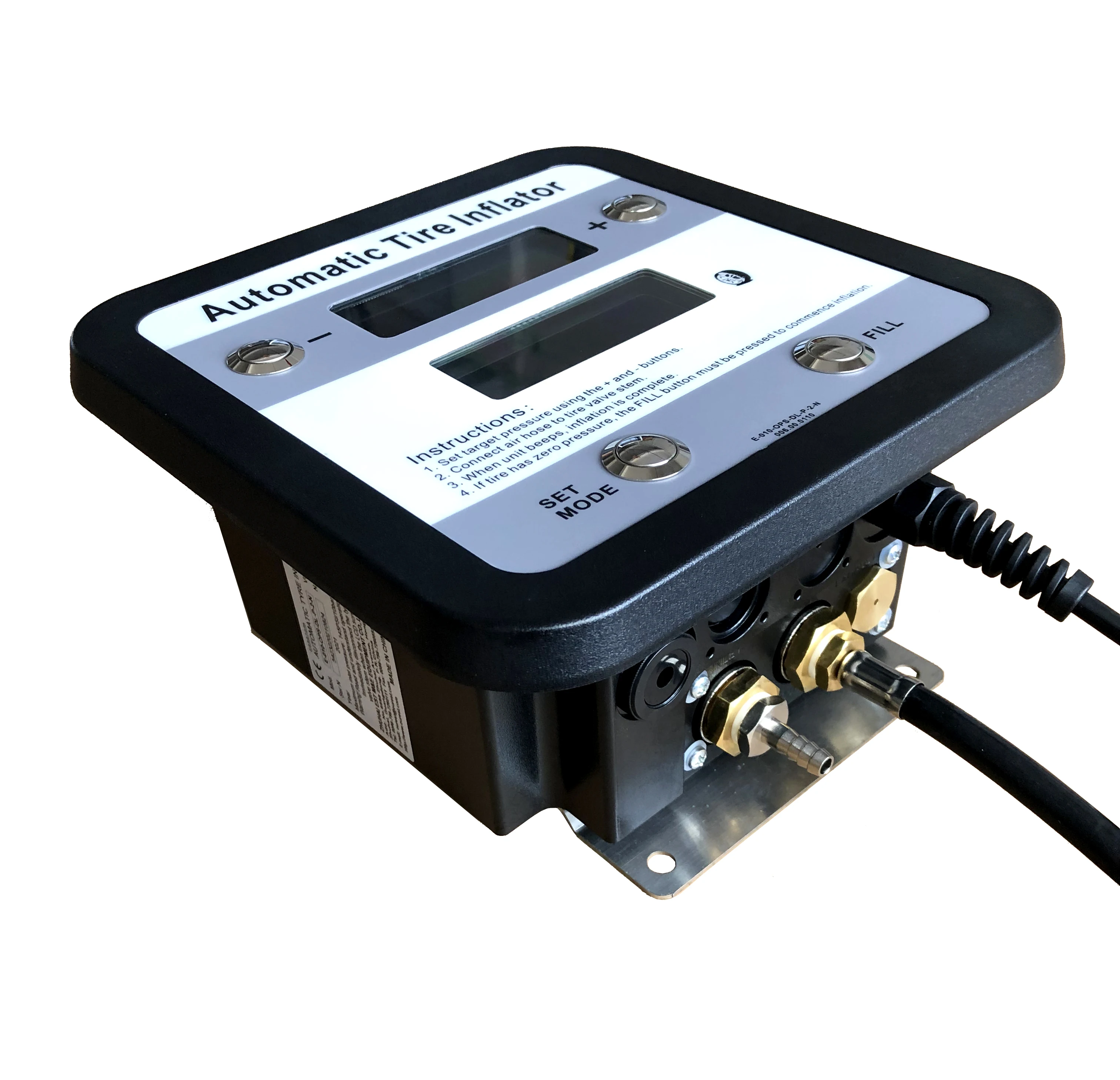 

G5 Workshop Wall Mounted Tire Inflator 2 LCD Displays Tyreshop Inflators Car Airpumps With Dual Display Screen Tire Pressure