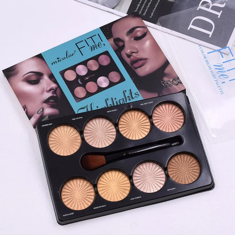 NEW 12 Color Matte Trimming Makeup Palette  Face Basic Makeup Foundation White Brown Female Cosmetic Lasting Nature Water Proof