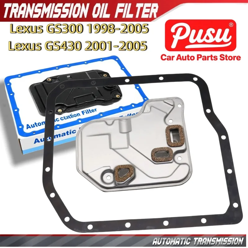 

PUSU 35330-30070 3533030050 Car Transmission Filter Oil Pan for Lexus GS300 1998-2005 for Lexus GS430 2001-2005