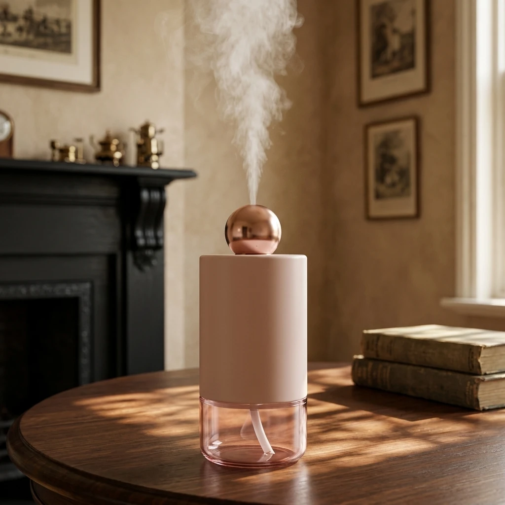 Car Cup Holder Aroma Diffuser 100ML Rechargeable Aromatherapy Oil Diffuser Car Air Freshener Scent Diffuser