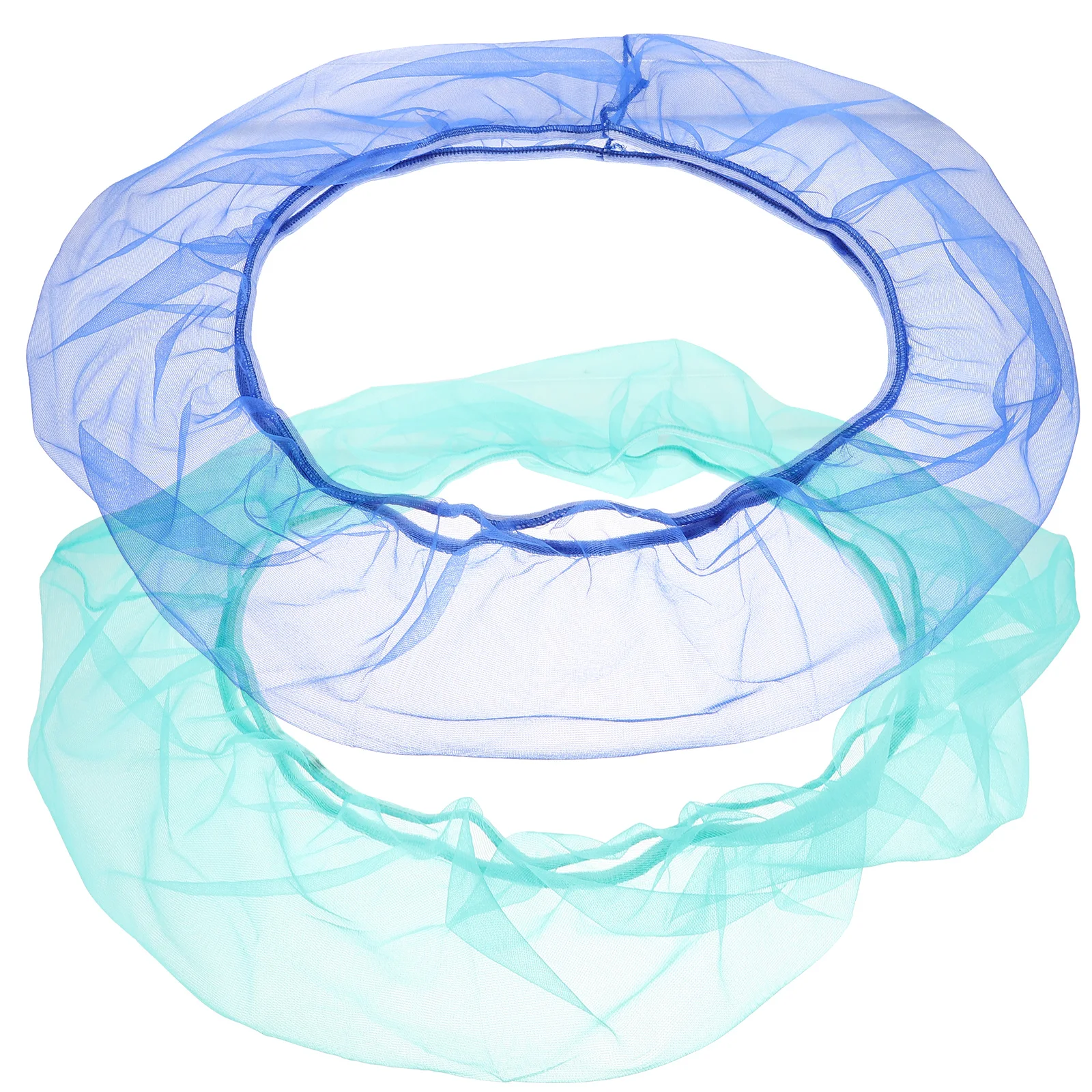 

2Pcs Birdcage Cover Nylon Netting Mesh Skirt Airy Design Easy to Clean Reusable for Most Bird Cages Bird Cage Cover