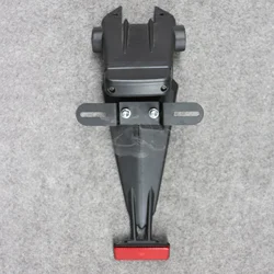 Fit For Kawasaki ZX636 ZX6R 2009 - 2016 ZX10R 2008 - 2010 Rear Tire Fender License Plate Reflector Mudguard Holder Bracket