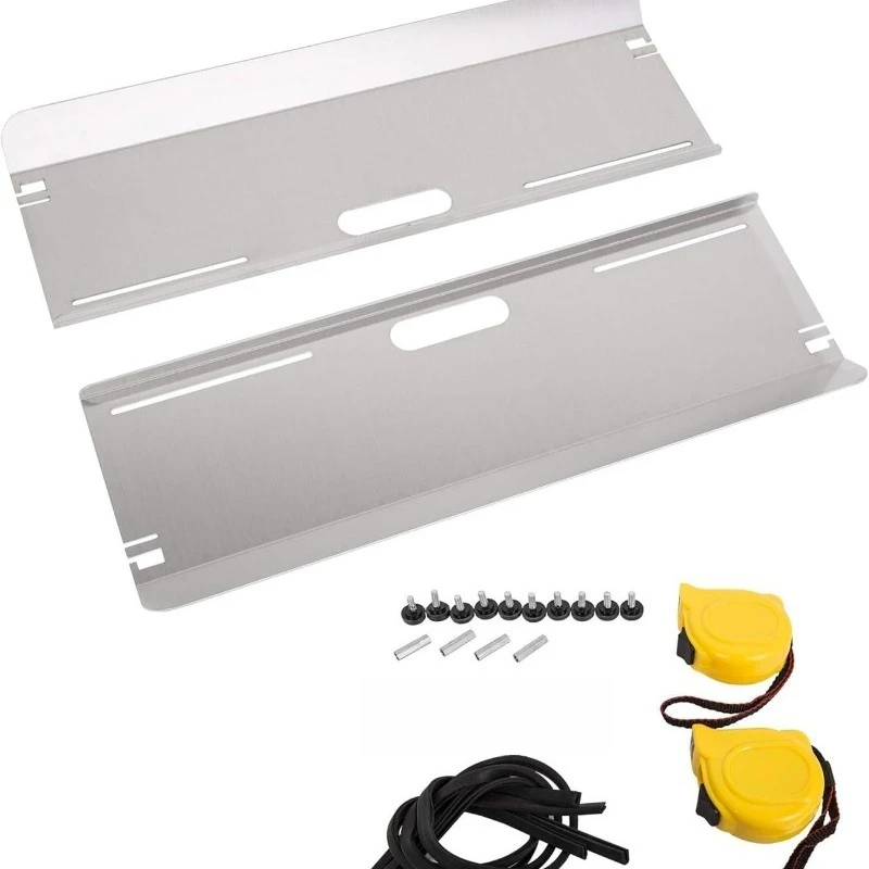 Wheel alignment tool plate, wheel alignment measurement portable tool for cars and trucks