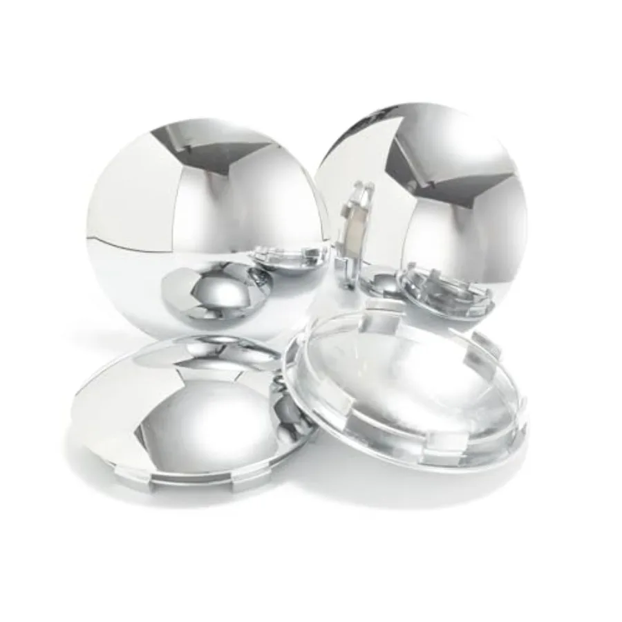 

4Pcs 3.74in/ 95mm Car Wheel Center Caps for #ACC3156-06 Chrome Outer 3.74 in Inner 3.37 in Snap-On Hub Caps