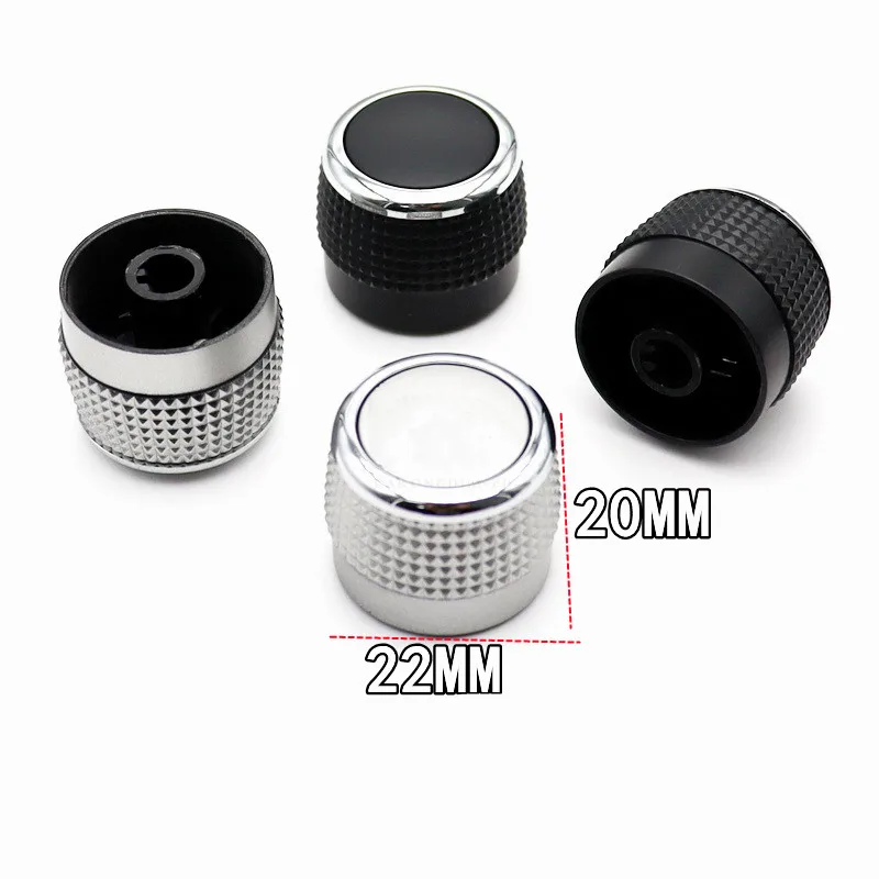 1PCS 22*20mm Universal Modification Car-DVD Auto Audio CD Player Volume Car Navigation Knob Cap