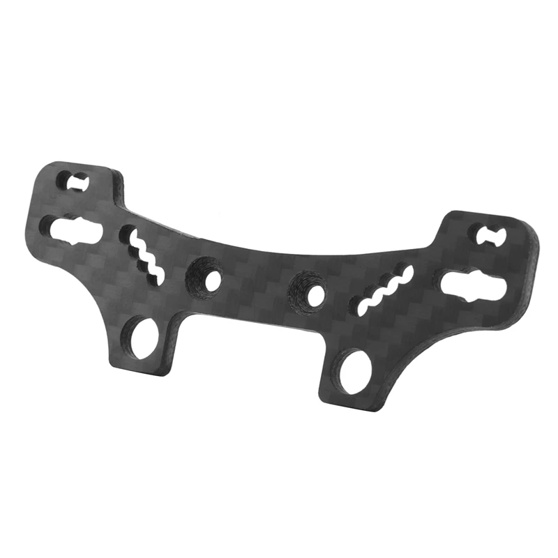 Torre d'urto in fibra di carbonio per Tamiya TT02 TT-02 TT02D TT02R TT02T 1/10 RC parti di aggiornamento per auto fuoristrada
