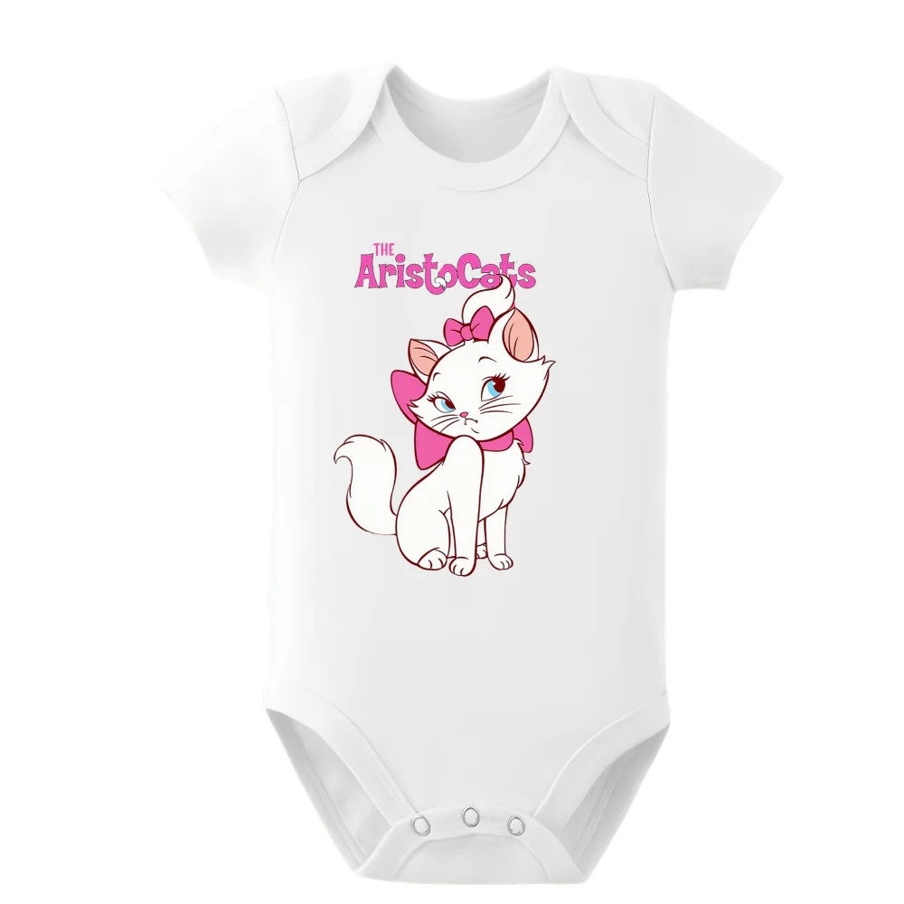 

Комбинезон для новорожденных с аниме-принтом, летний/осенний стиль, на пуговицах, подходит для новорожденных