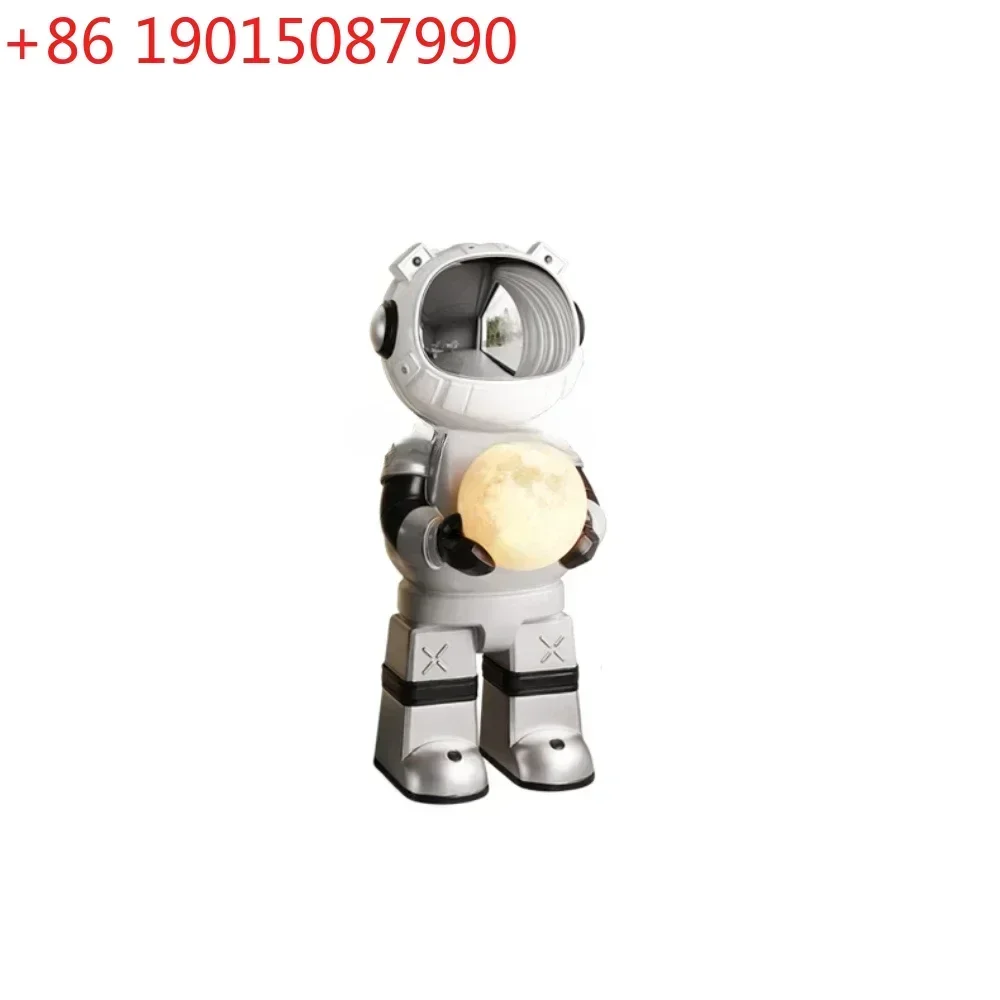 Technology Style Floor Ornaments Astronaut Spaceman Office E-Sports Room Decorations