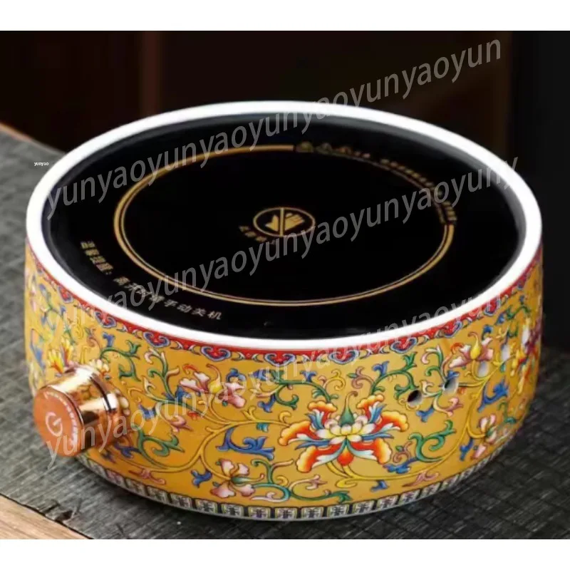 

Взрывозащищенный стеклянный чайный набор с электрической плитой, эмалированный, из боросиликатного стекла, для заваривания чая, для здоровья, водонепроницаемый, безопасный, подарочный