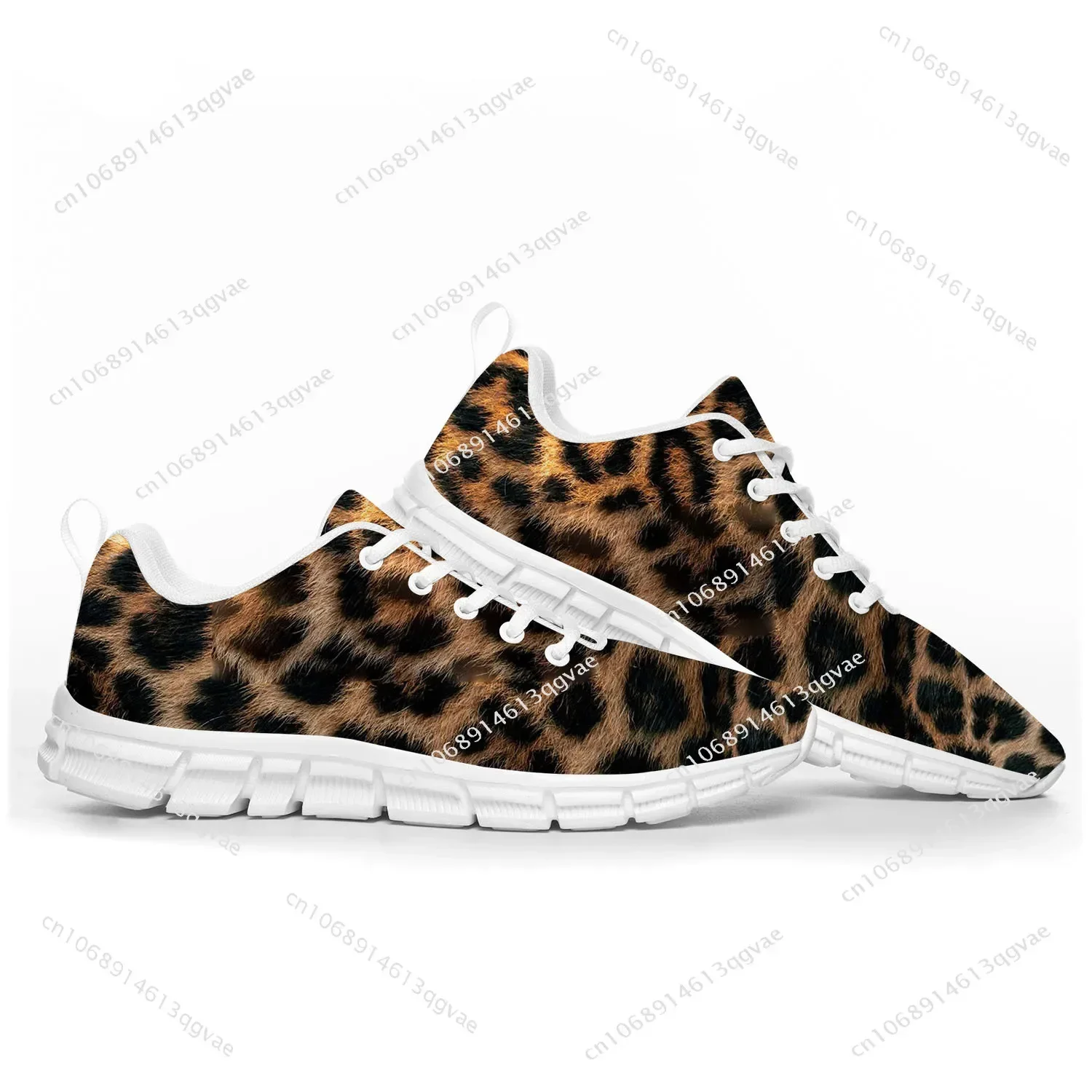 Leopard Print Fashion Sports Shoes Mens Womens Teenager Kids Children Sneakers Tide Printed Causal Custom Quality Couple Shoes