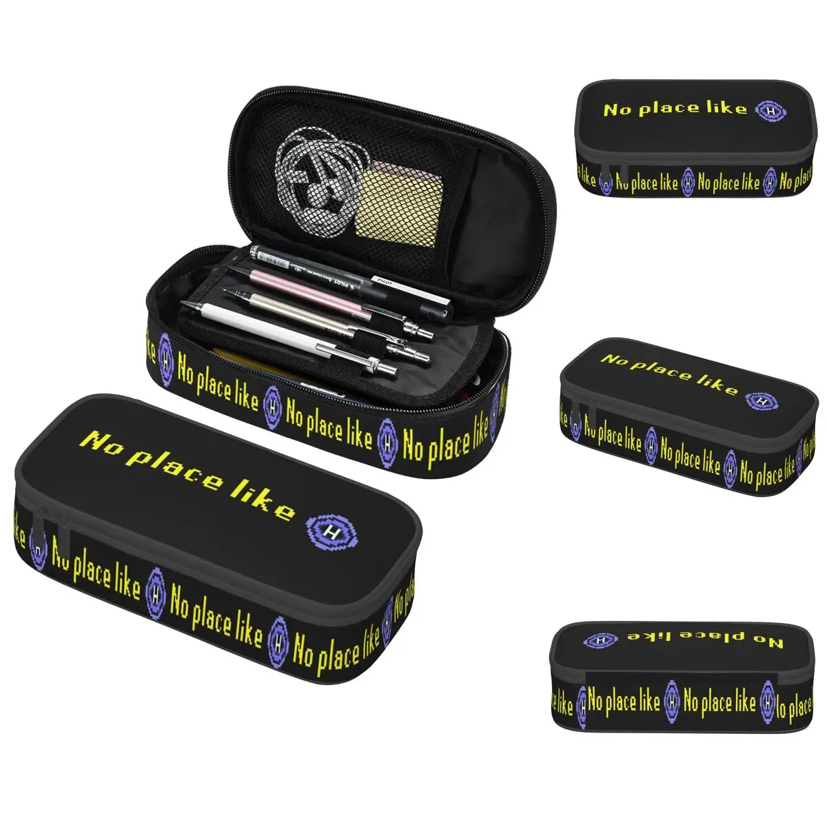 

Old School Runescape No Place Like Home Пенал для студентов Подарки Коробка для ручек Сумка для карандашей Канцелярские принадлежности Сумка-держатель для ручек