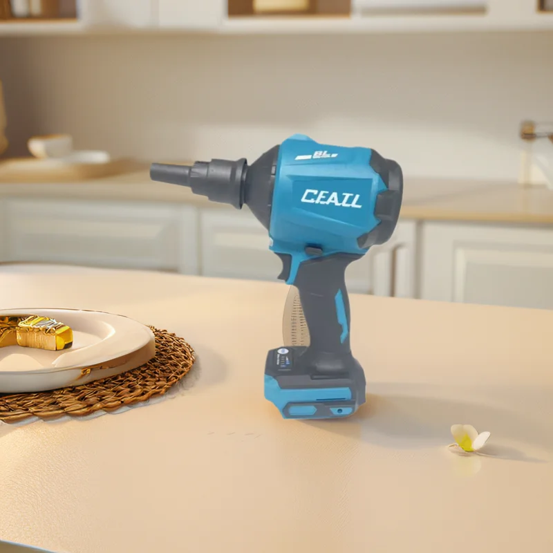 

Direct production and direct sales DAS180 high-power air dust removal gun tool, suitable for 18V dust blowing space electric too