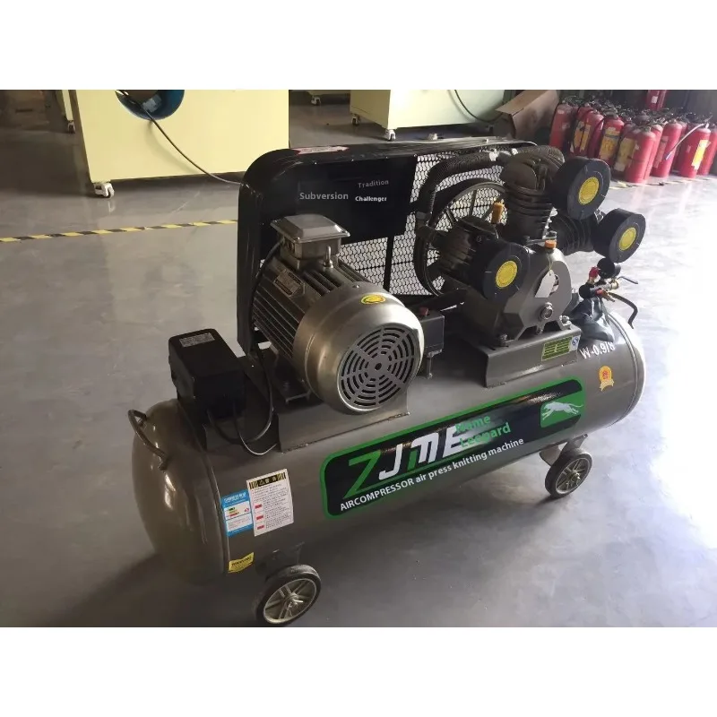 ضاغط هواء عالي التردد 100P 7.5KW 60KW يعمل بالهواء المبرد بالهواء بدون زيت #4