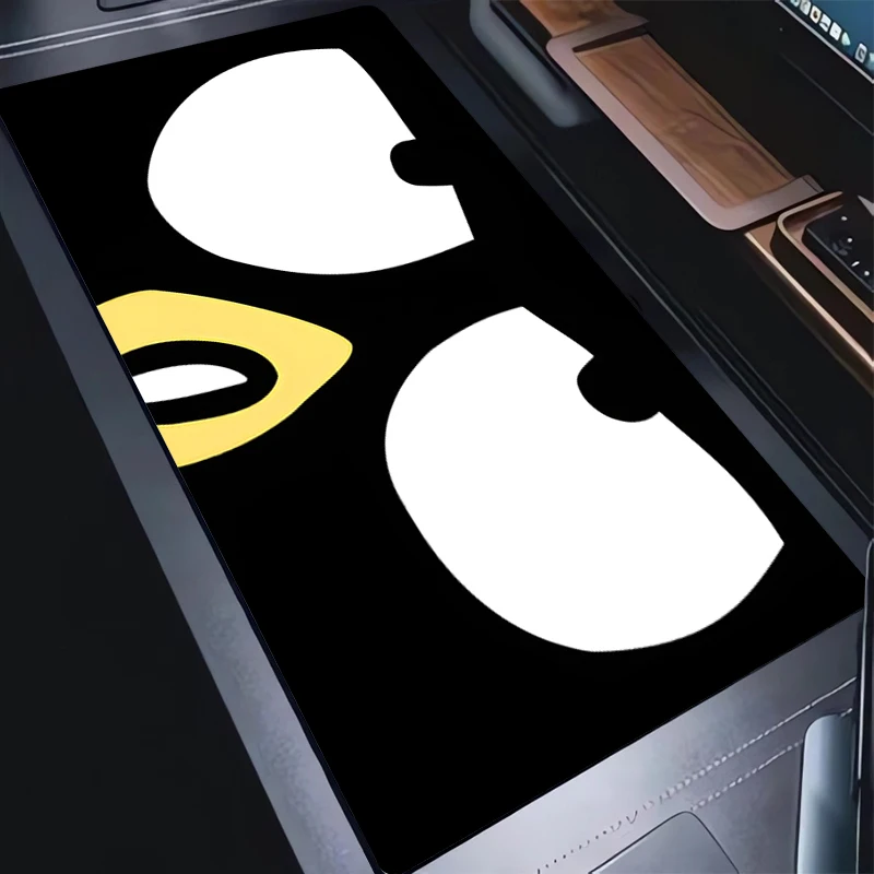 Mouse Pad Large Gamer Gaming Accessories Keyboard Rubber Locking Edge Desk Mat Bad B-badtz M-maru Kawaii mousepad Smooth Surface