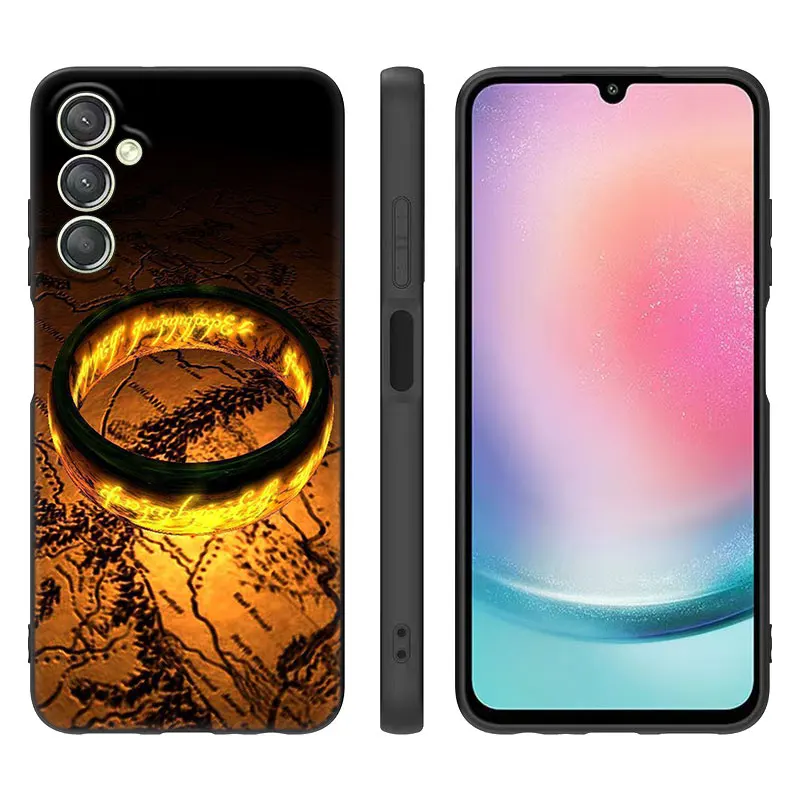 L-Lord of the R-Rings Phone Case For Samsung Galaxy A15 A14 A05 A34 A54 A52S A53 A33 A23 A24 A13 A12 A22 A32 A50 A51 A70 A71 A73