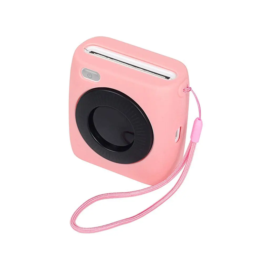 

Аксессуары для фотопринтера на все тело со шнурком, бампер, силиконовый чехол, защитный чехол для карманного принтера Paperang P2