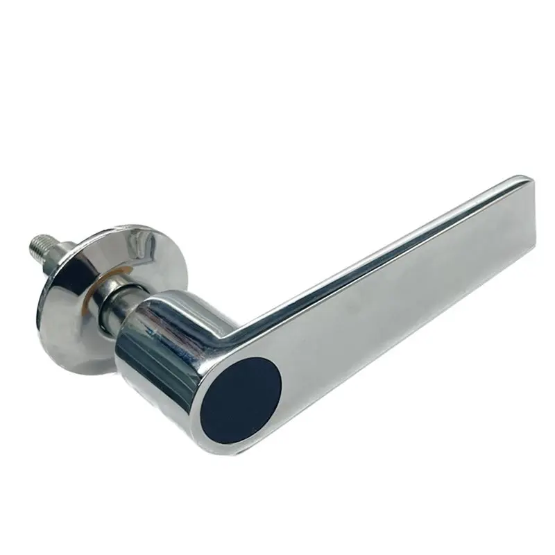 LNHF Sturdy P15F Barn Door Handle With Chrome Plating-For Cabinets Hardware(17.6Mm Hole Spacing)