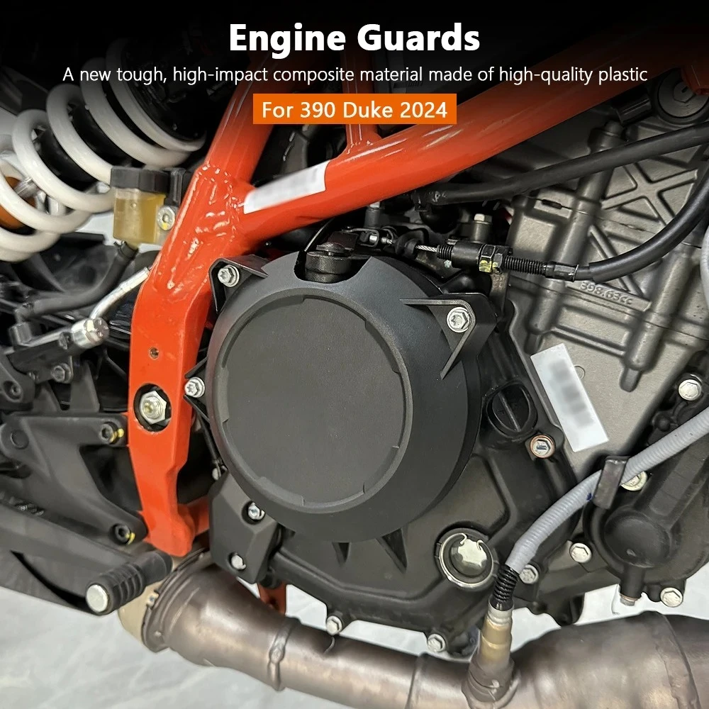 For 390 Duke DUKE 390 Duke390 Motorcycles Engine Protection Cover Cylinder Head Protection Clutch Guards 2024 2025 2026