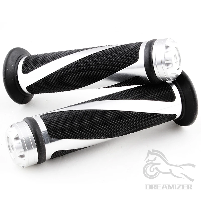 

1 пара алюминиевых ручек с ЧПУ 7/8 дюйма, 22 мм, гелевые резиновые ручки с наконечником руля с ЧПУ для Honda Goldwing 1500 1993 года выпуска