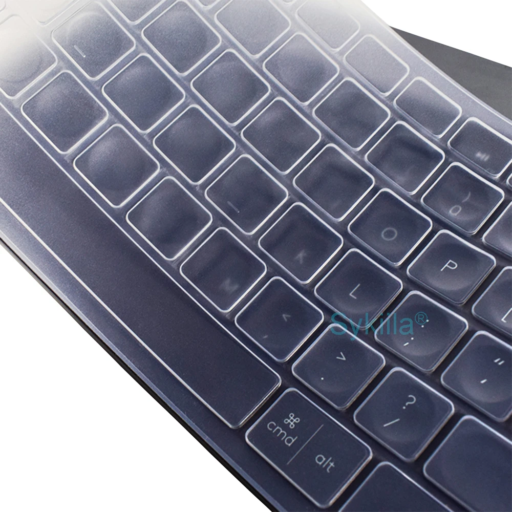Tastaturabdeckung für Logitech Craft Wireless Schutzhülle für Logi Case Schwarz Clear Silicon TPU Skin Case Computer