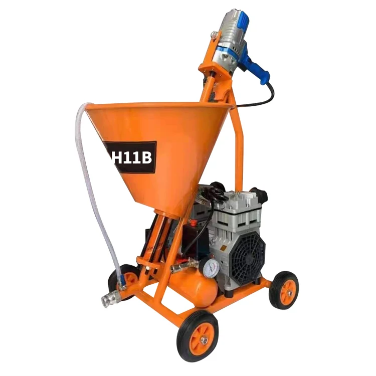 Cheap Putty Concrete Mixer Mortar Plastering Spray Pump Machine