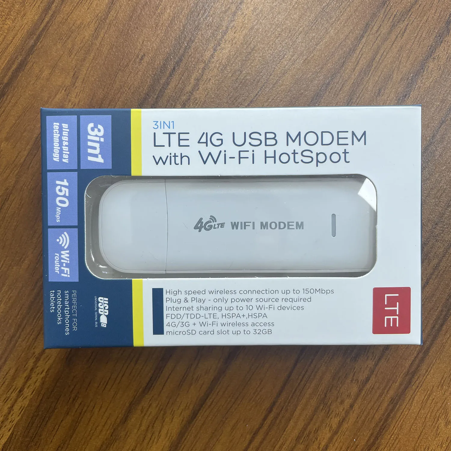 Fesse-Mini modem USB WiFi Dongle, 4G, TDD Cart 5, 150Mbps, Permanence, Portable, Wi-fi, Emplacement pour carte SIM, 800MHz, UF1602