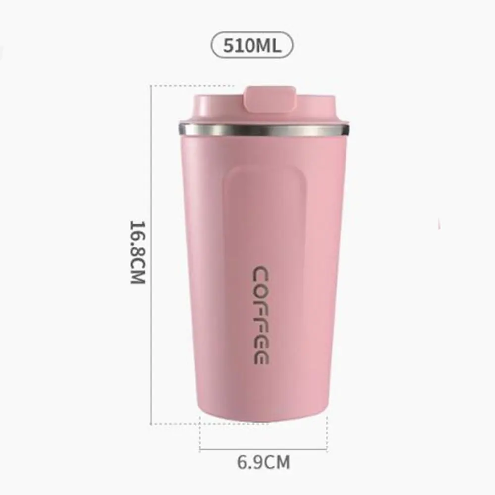 510 مللي كوب حراري زجاجة ترمس القهوة مع LED الذكية درجة الحرارة شاشة ديجيتال ترموس تفريغ كوب السفر إبقاء الباردة/الساخنة المحمولة