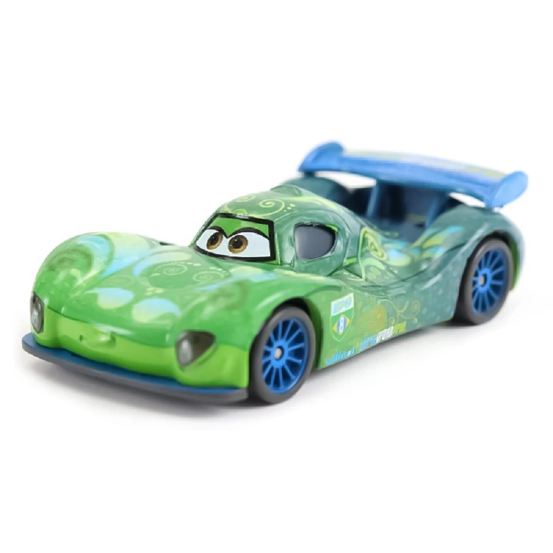 Bestseller Pixar Cars Kinderspielzeug Lightning McQueen Blue Storm 1:55 Metall-Druckguss Dinoco Modellauto Spielzeug Kindergeburtstags-Geschenke