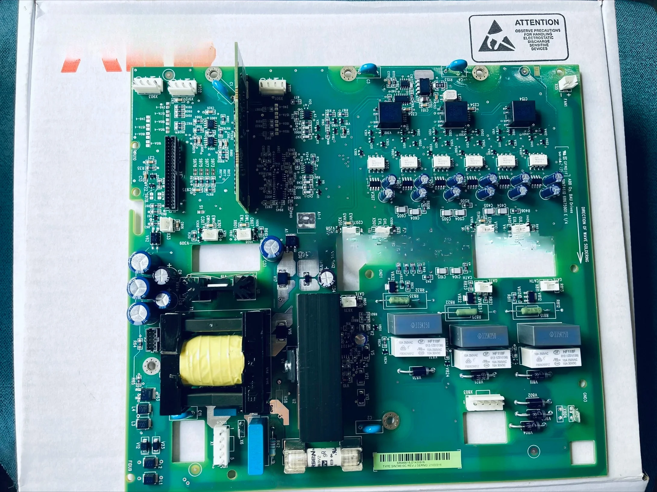 for SINT4610C ABB Frequency Converter ACS510 SerieS 75kw 110KW Power Driver Main Trigger Board
