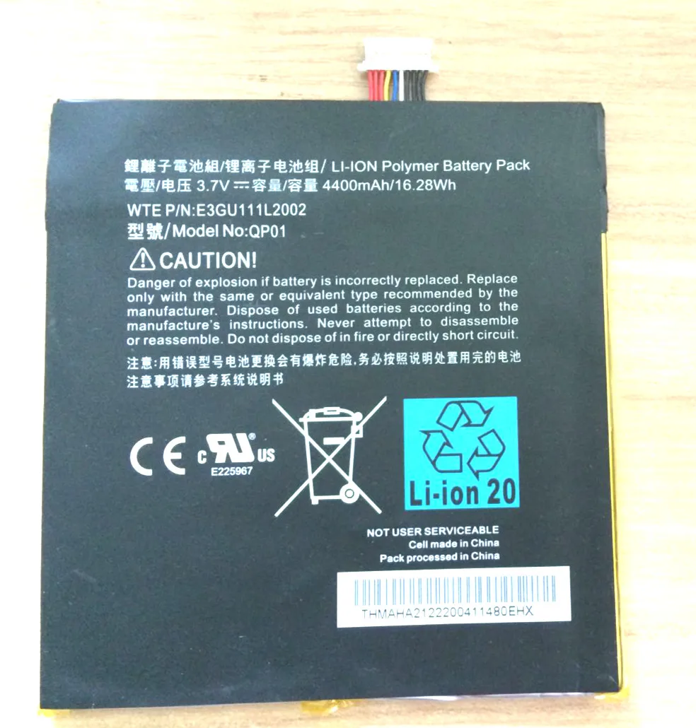 Westrock-バッテリーqp013555a2l,4400mah,amazon d01400 k fire 3555a2l DR-A013 e3gu111l2002 GB-S02-3555A2-0200