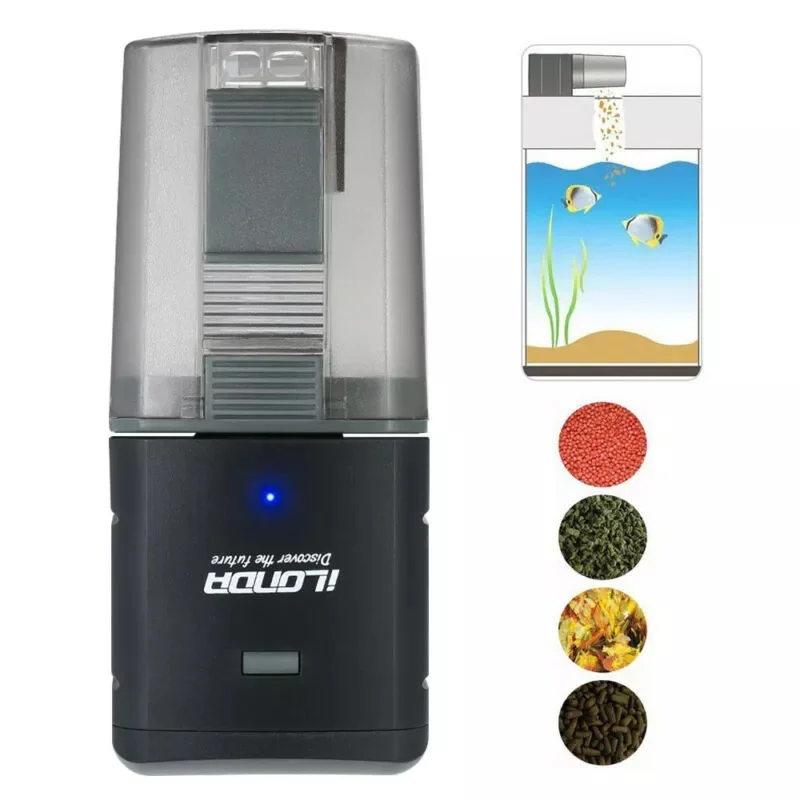 Automatic Aquarium Fish Tank Food Feeder Timing/Wifi Wireless Intelligent Mobile APP Voice Control Remote food dispenser