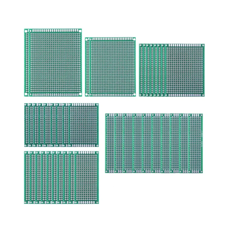Zestaw płyt PCB 20/40 szt. 2×8 3×7 4×6 5×7 6×8 7×9mm 2.54mm Dwustronne płytki prototypowe, zestaw asortymentowy — zdjęcie produktu 3