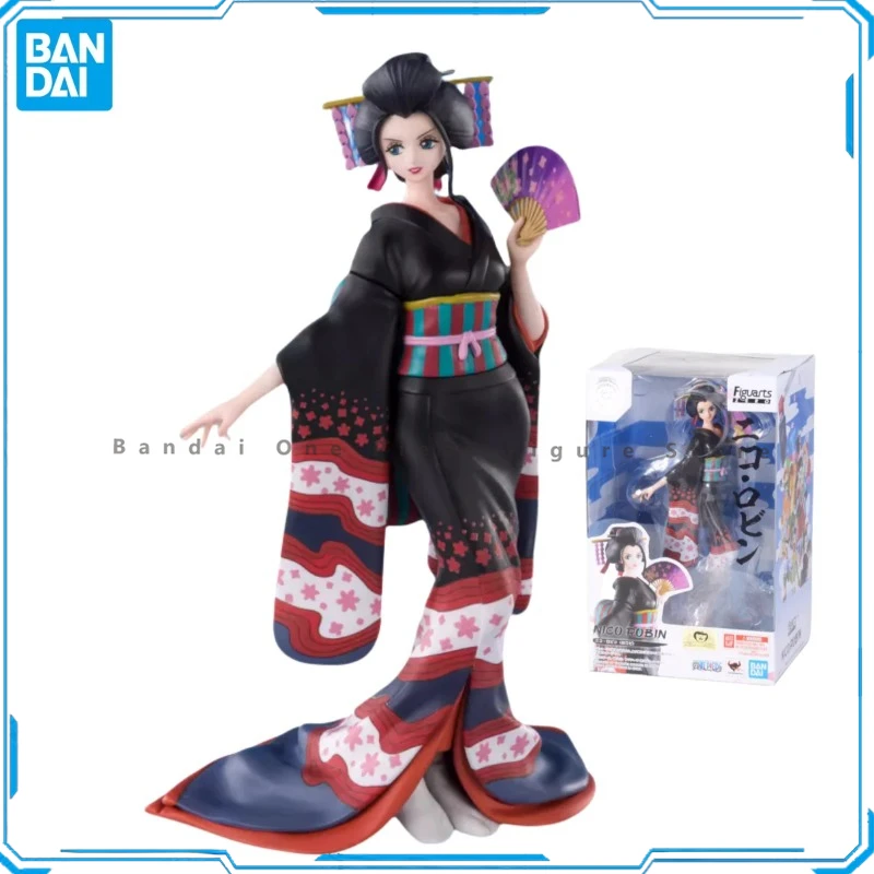 

Оригинальные фигурки героев мультфильма Bandai SHF Nico Robin Cruzeiro, анимационные игрушки, подарки, модель оригинального коллекционера, аниме хобби