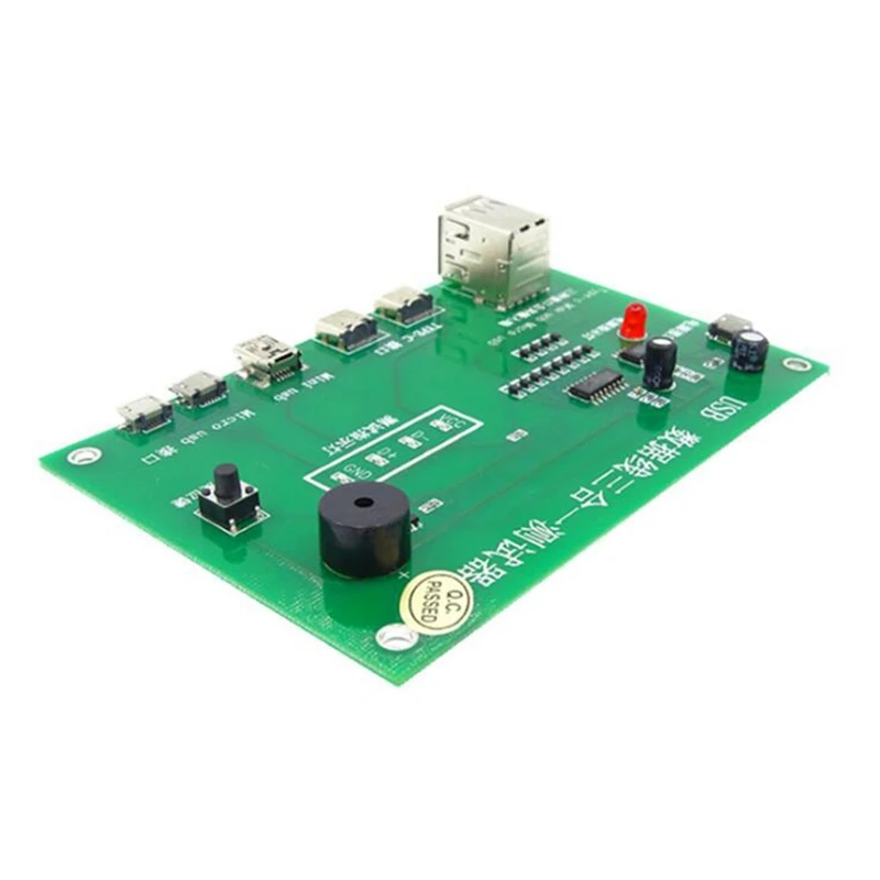 USB-кабель для тестирования, приспособление для тестирования кабеля передачи данных с точностью Type-C/Mini USB/Micro-USB