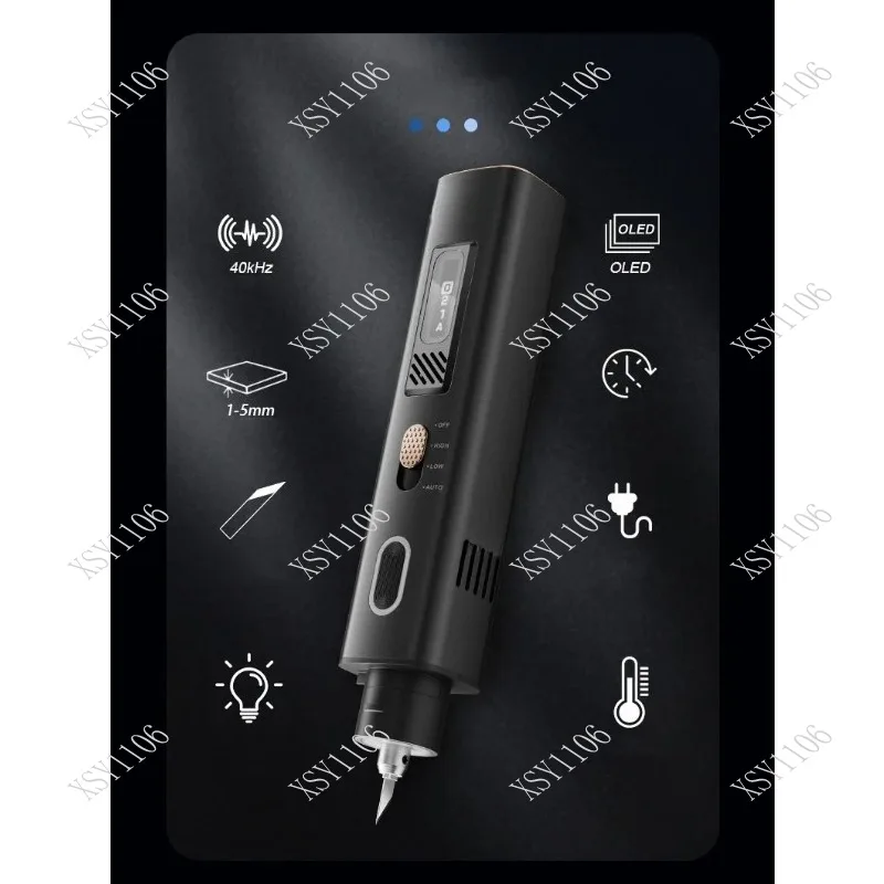 JM-Y10 Ultrasonic Portable Cutter Precision Tool for 3D Model Acrylic Leather Cutting Machine